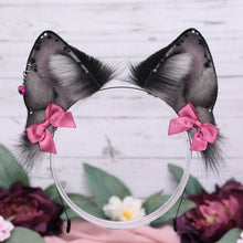 Load image into Gallery viewer, Pre-order slot: Black & Grey Canine ears