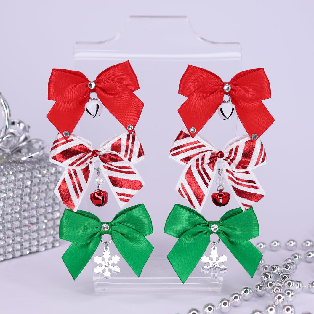 Bows - Candy Cane Collection