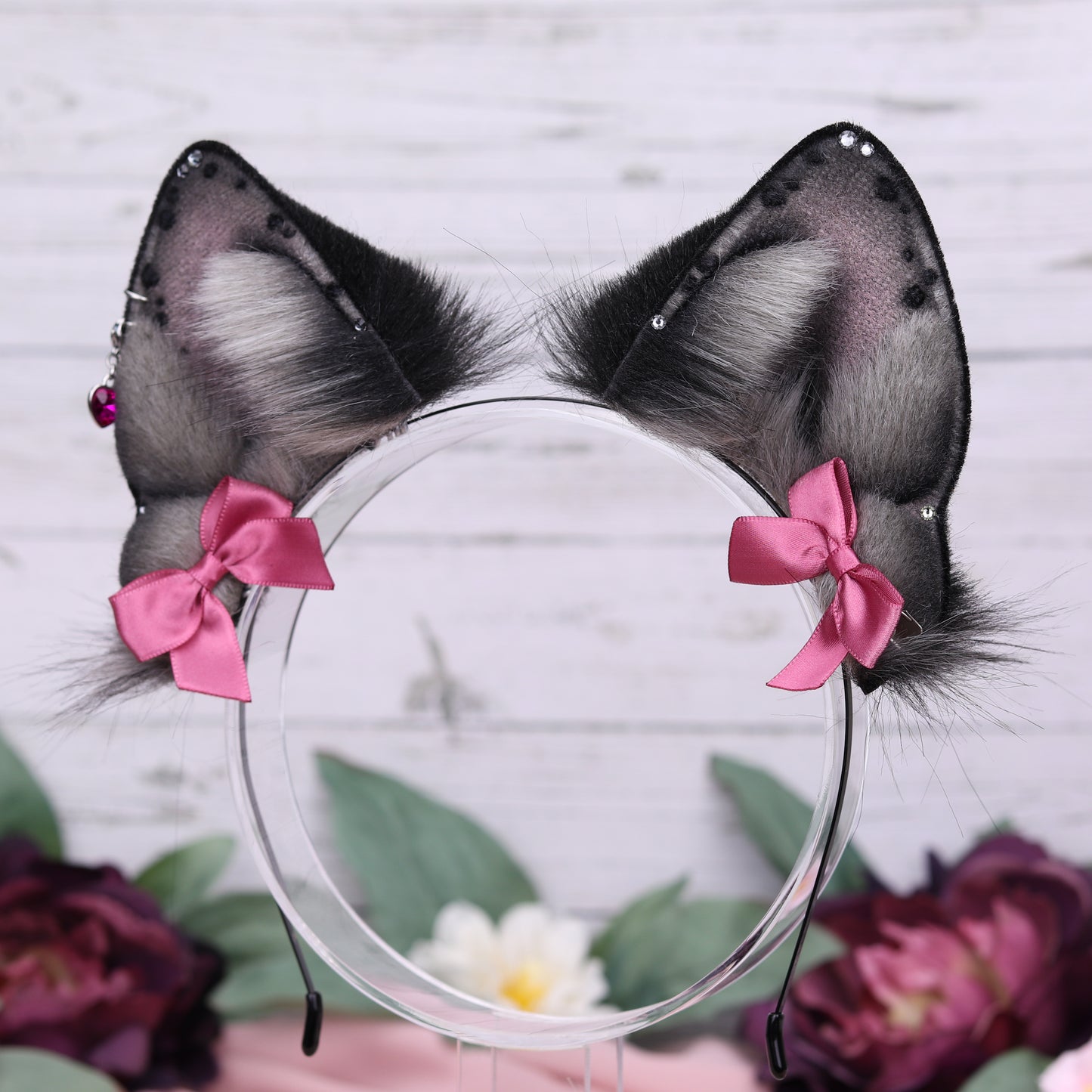 Pre-order slot: Black & Grey Canine ears