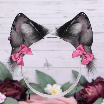 Pre-order slot: Black & Grey Canine ears